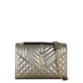 Saint Laurent Monogram Mix Matelasse Envelope Chain Bag Medium
