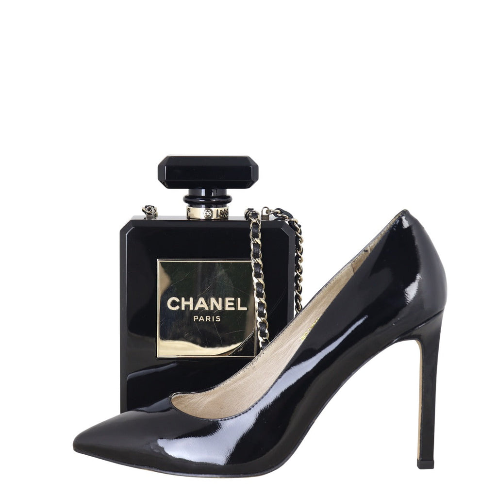 Chanel Perfume Bottle Minaudiere Plexiglass