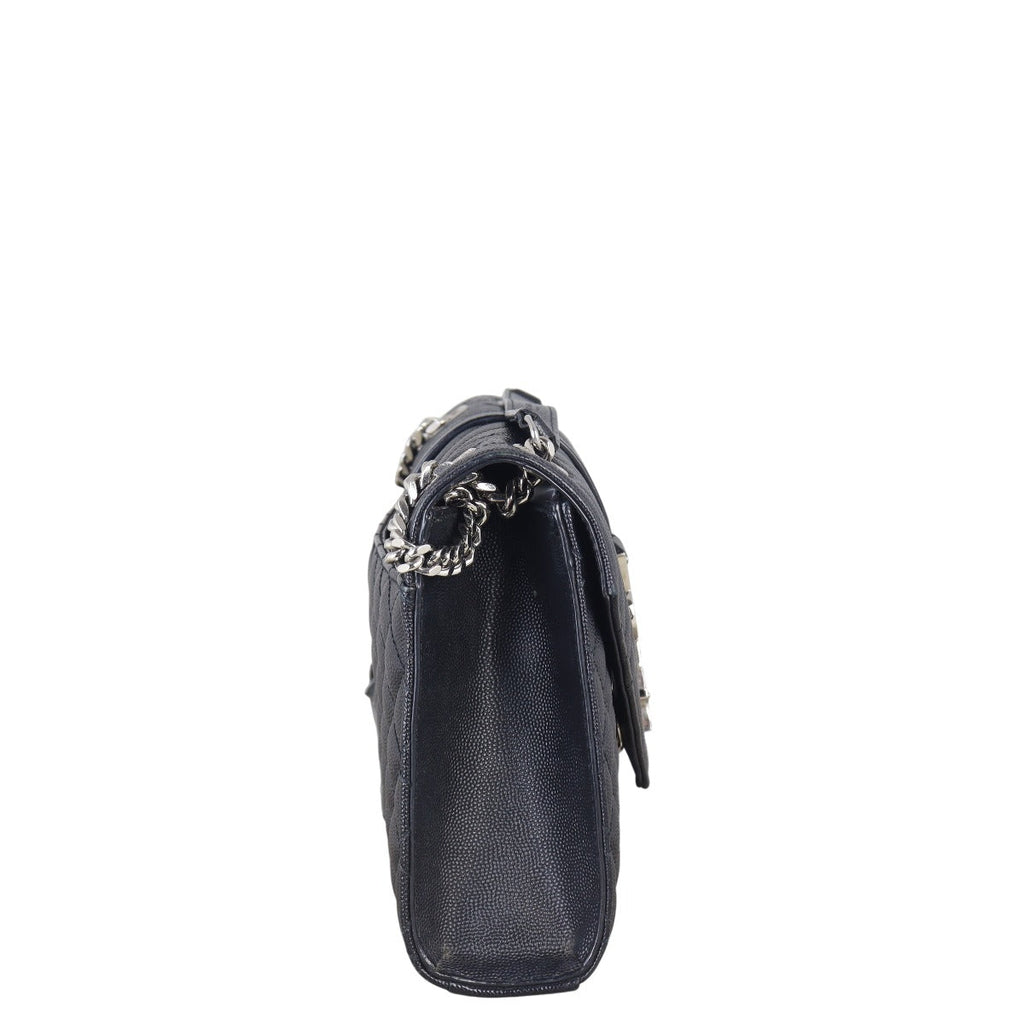 Saint Laurent Monogram Mix Matelasse Envelope Chain Bag Medium