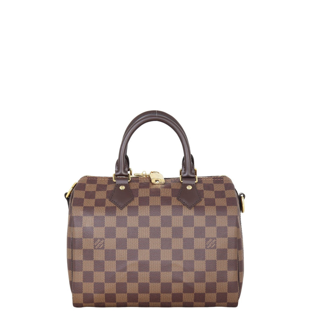 Louis Vuitton Speedy 25 Bandouliere Damier Ebene