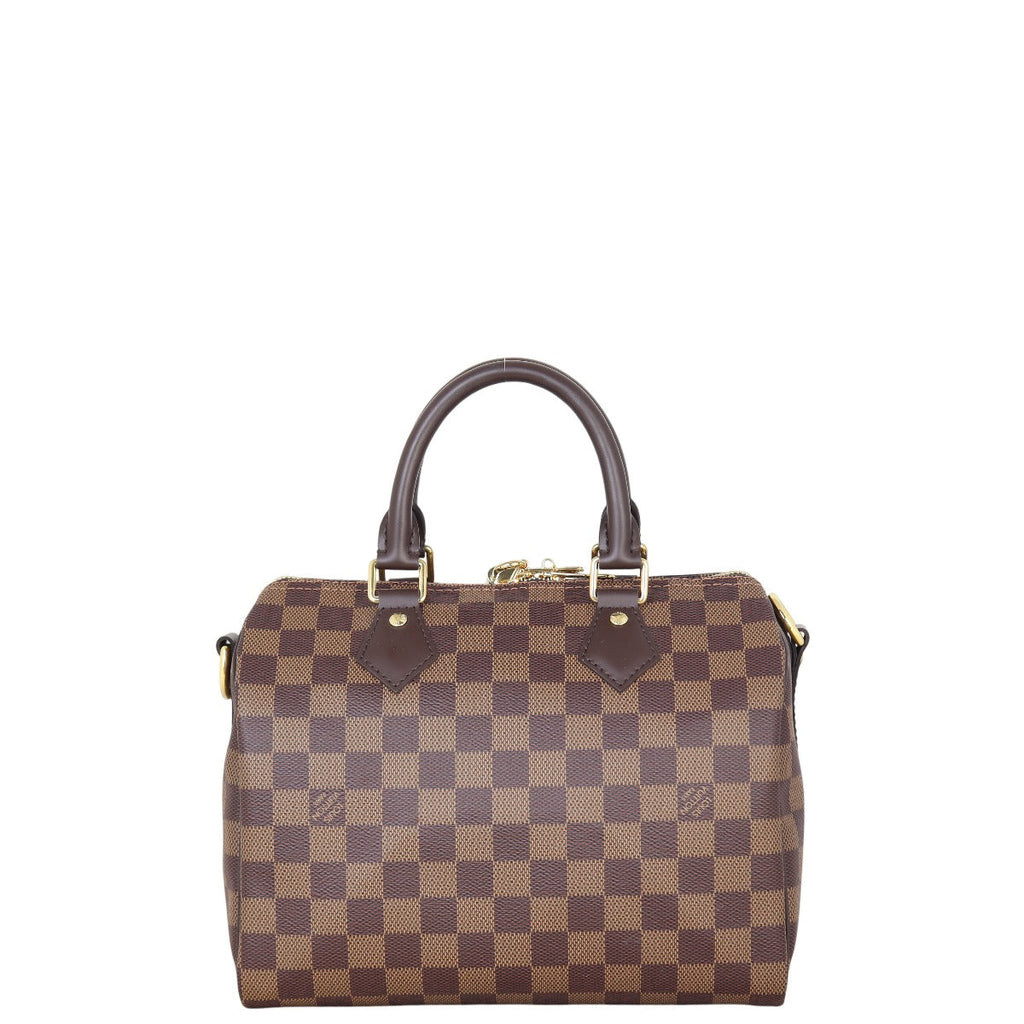 Louis Vuitton Speedy 25 Bandouliere Damier Ebene