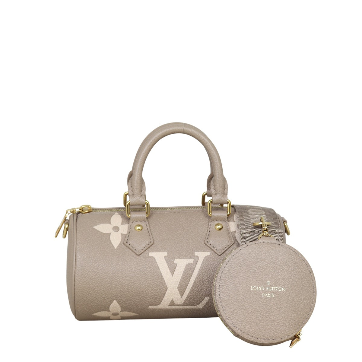 Louis Vuitton Papillon BB Monogram Empreinte Bicolour