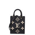 Louis Vuitton Petit Sac Plat Monogram Empreinte Giant Bicolour