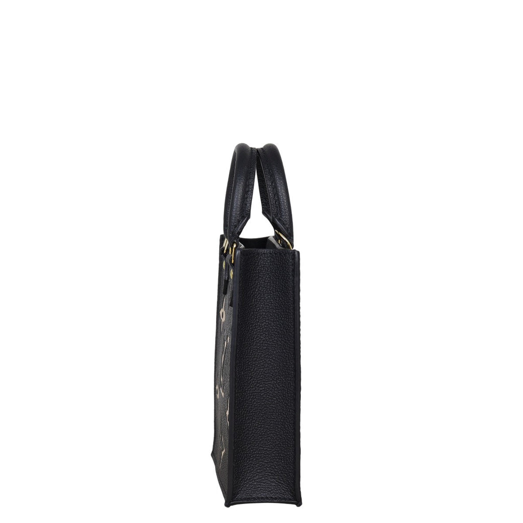 Louis Vuitton Petit Sac Plat Monogram Empreinte Giant Bicolour