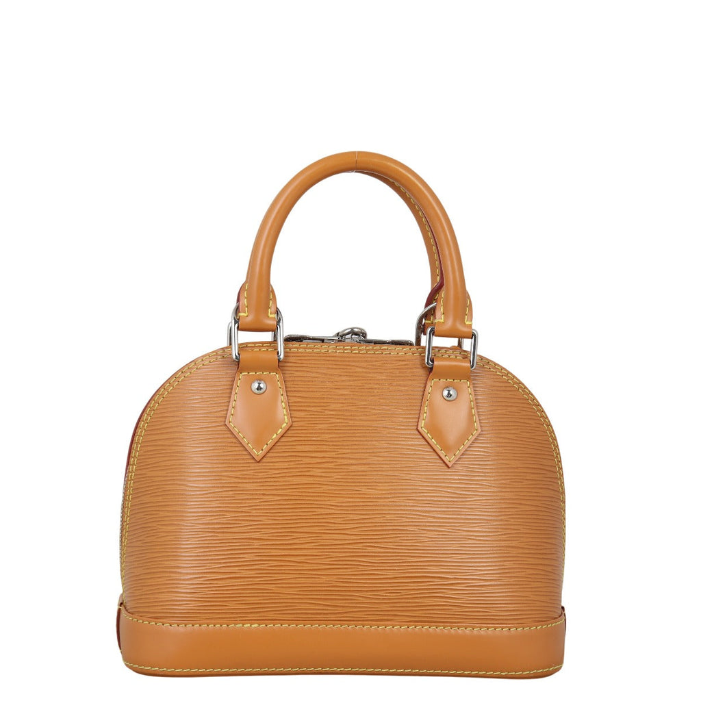 Louis Vuitton Alma BB Epi with Embroidered Strap