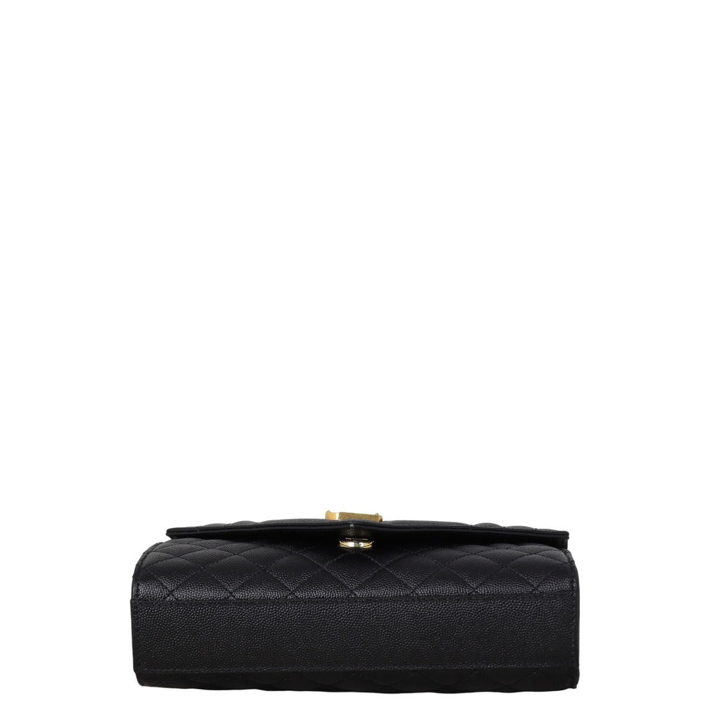 Saint Laurent Monogram Mix Matelasse Envelope Chain Bag Small