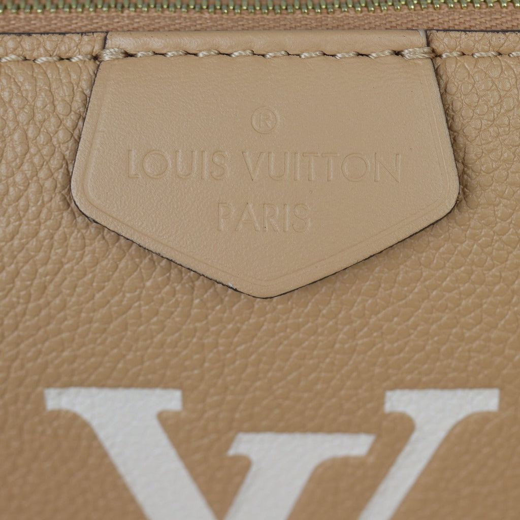 Louis Vuitton Multi Pochette Accessoires Monogram Empreinte Giant Bicolour