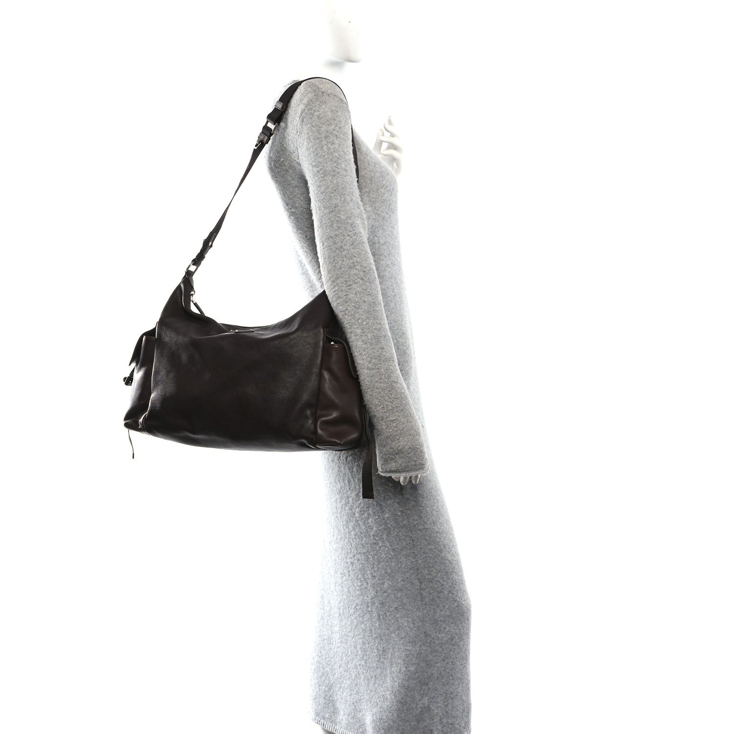 Nappa Explore Shoulder Bag Coffee