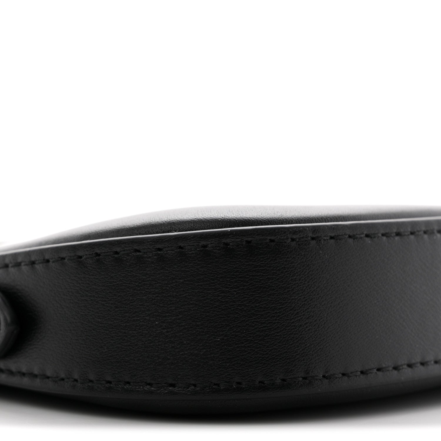 Calfskin LV Bloom Pochette  Black