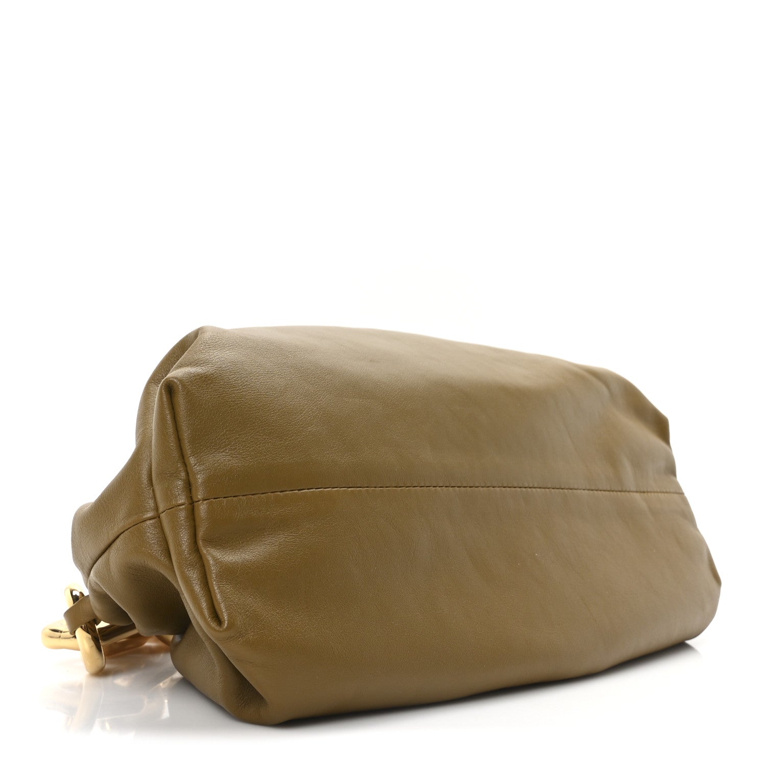Calfskin The Pouch Chain Cammello
