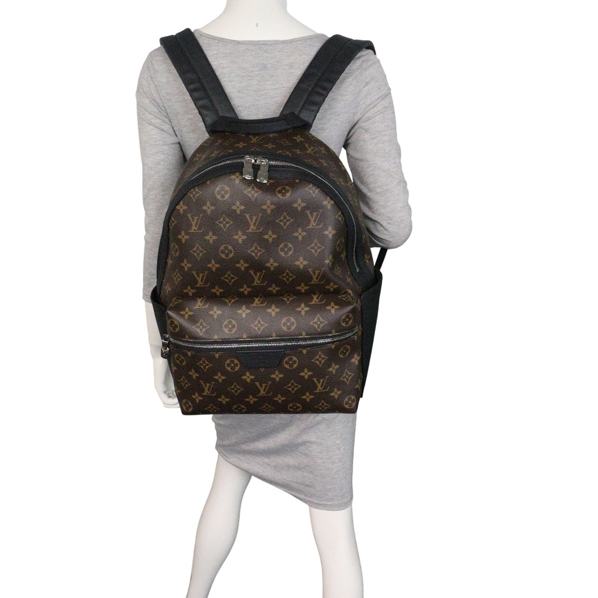 Louis Vuitton Discovery Backpack PM Monogram Macassar