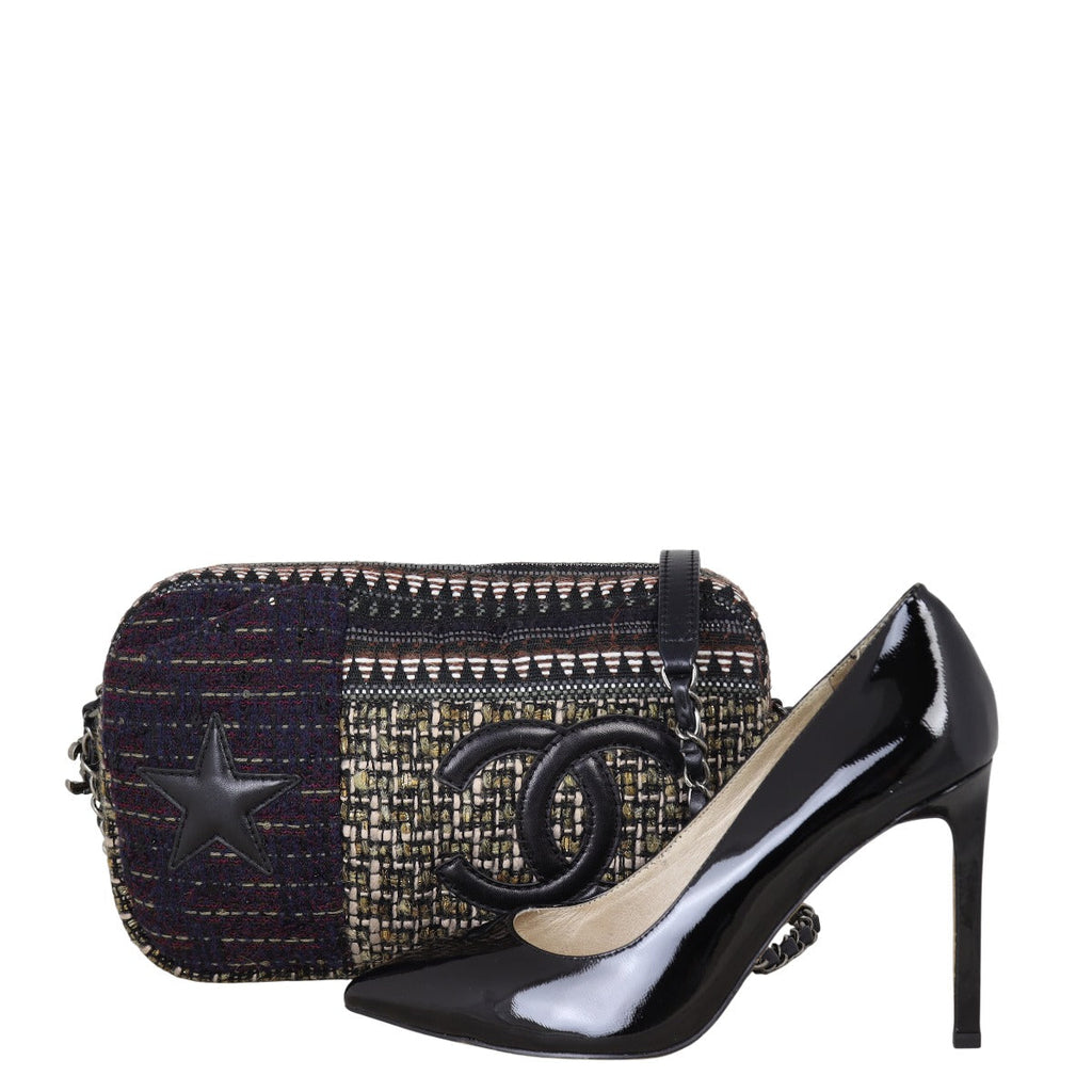 Chanel Paris-Dallas Camera Case Tweed Medium