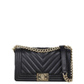 Chanel Boy Old Medium Chevron