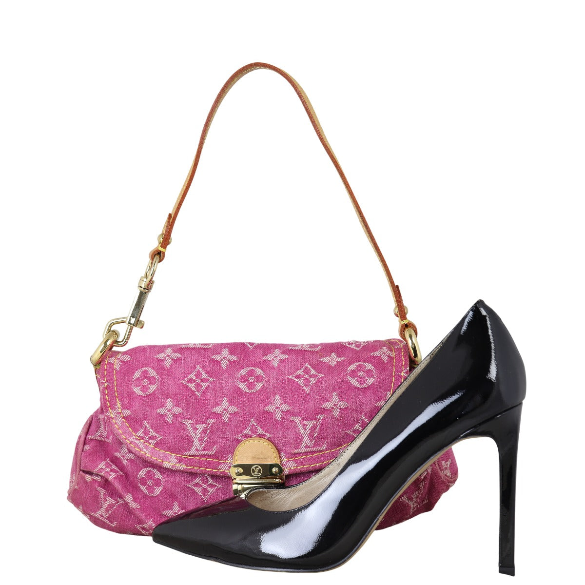 Louis Vuitton Mini Pleaty Monogram Denim