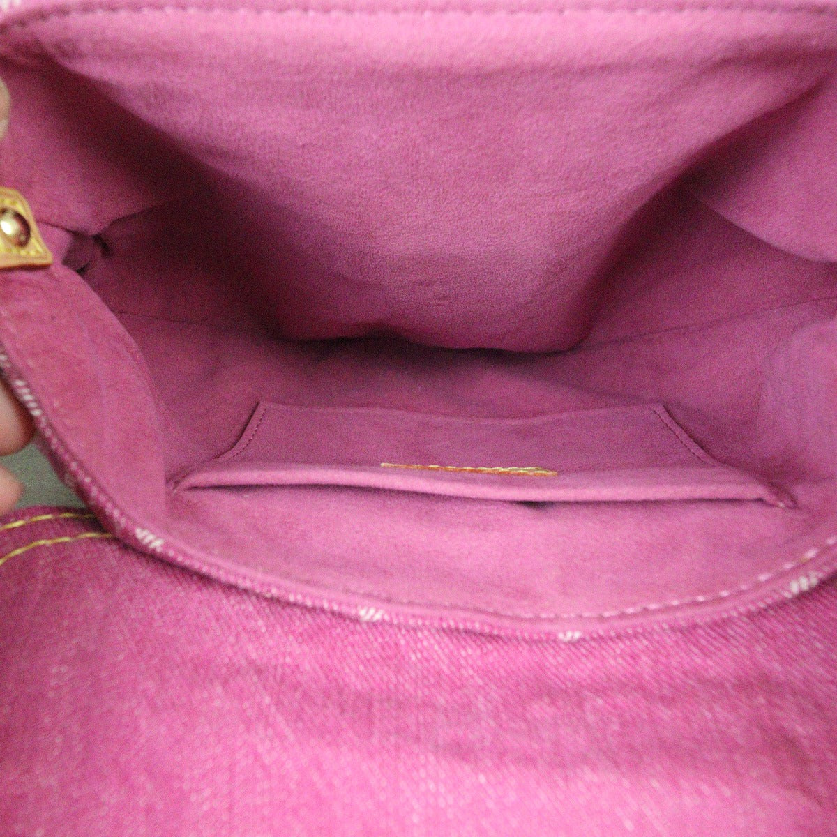 Louis Vuitton Mini Pleaty Monogram Denim