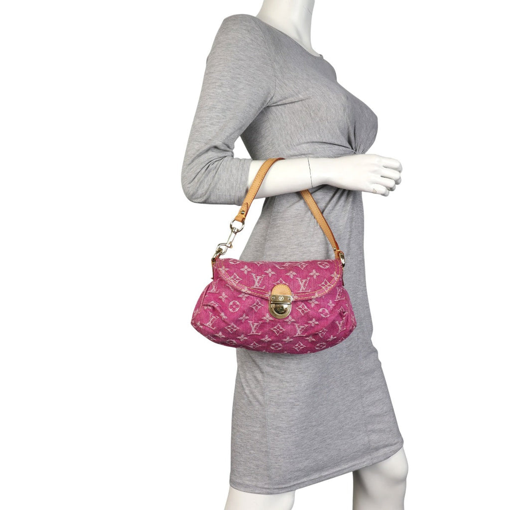 Louis Vuitton Mini Pleaty Monogram Denim