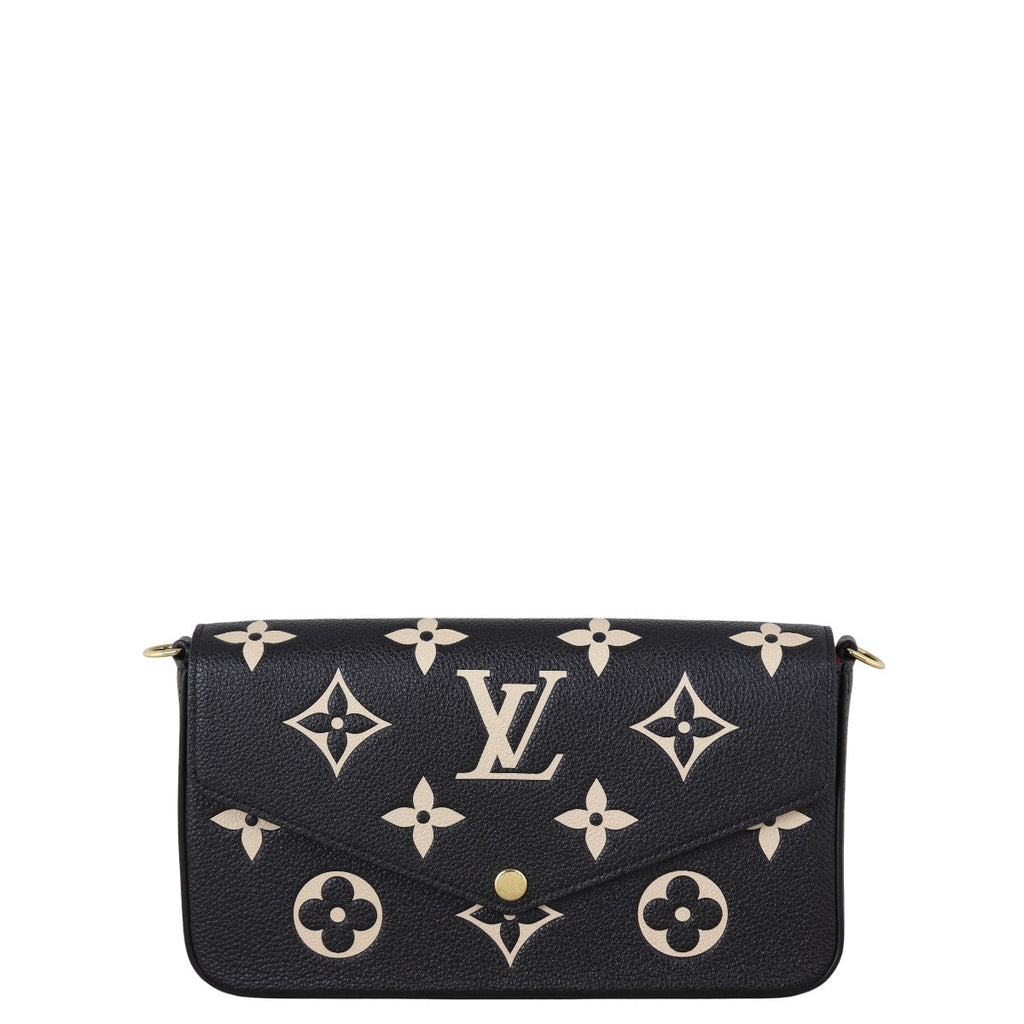 Louis Vuitton Pochette Felicie Monogram Empreinte Giant Bicolour