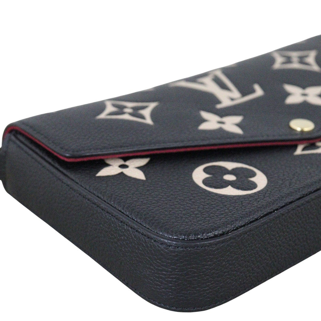 Louis Vuitton Pochette Felicie Monogram Empreinte Giant Bicolour