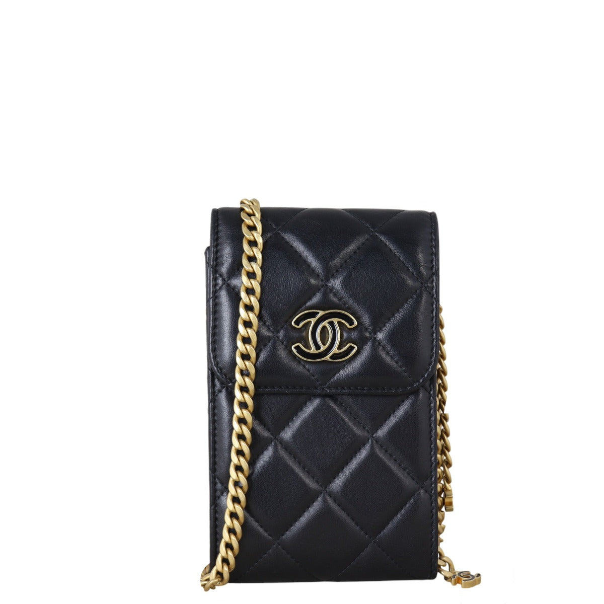 Chanel CC Phone Holder on Chain
