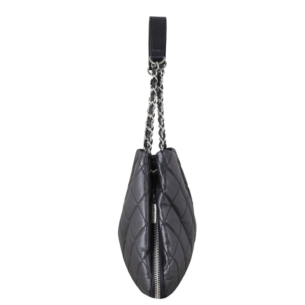Chanel CC Zip Expandable Shoulder Bag