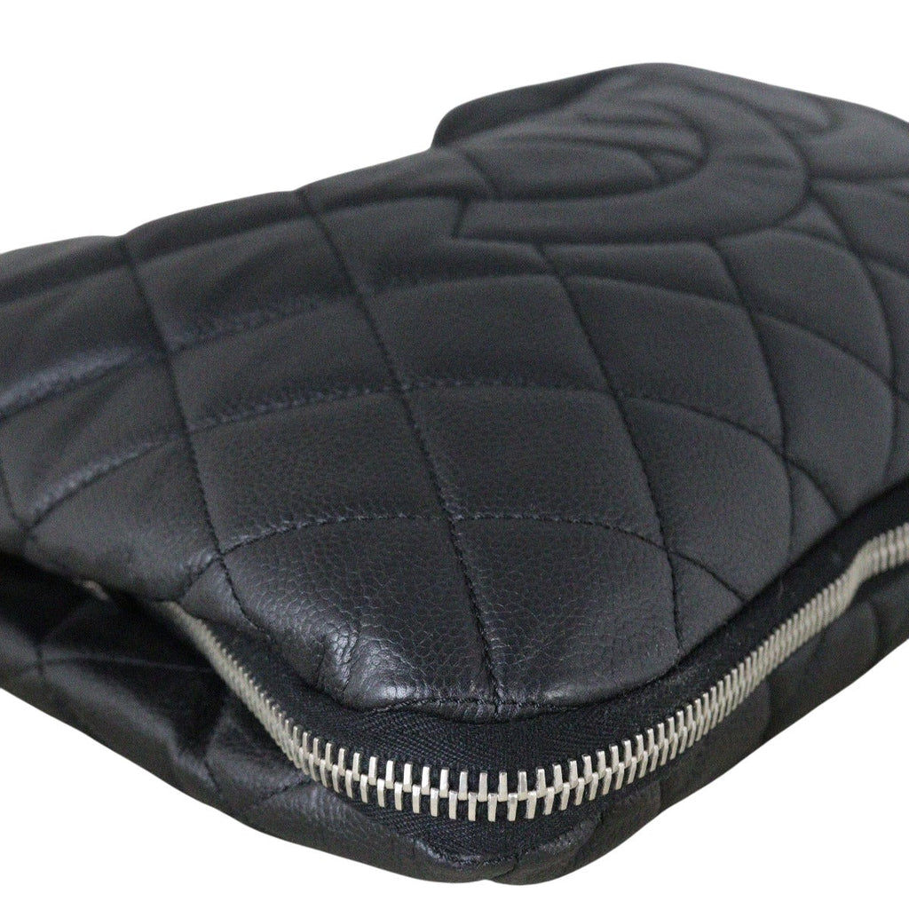 Chanel CC Zip Expandable Shoulder Bag