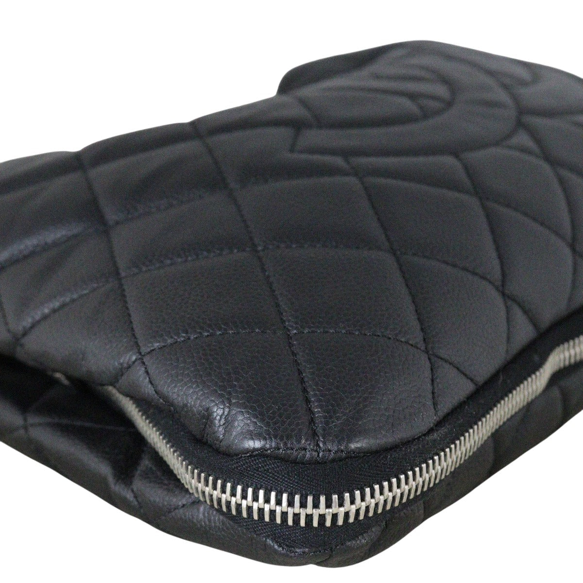 Chanel CC Zip Expandable Shoulder Bag