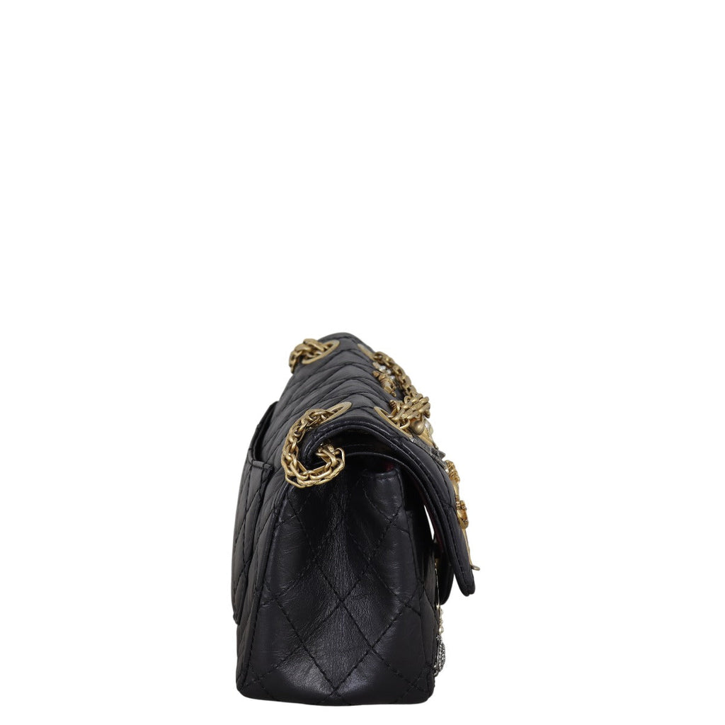 Chanel 2.55 Reissue 224 Single Flap Bag Lucky Charms
