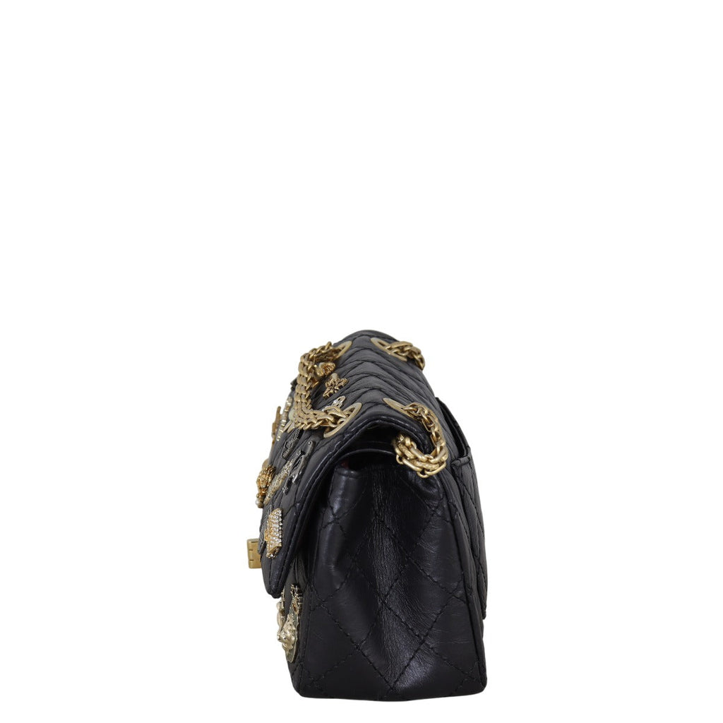 Chanel 2.55 Reissue 224 Single Flap Bag Lucky Charms