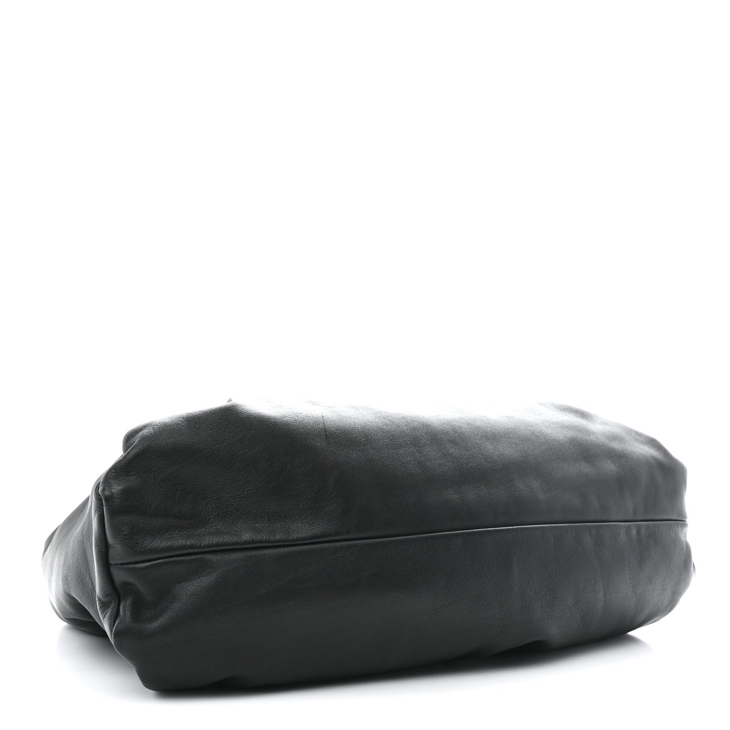 Smooth Butter Calfskin Small The Shoulder Pouch Black