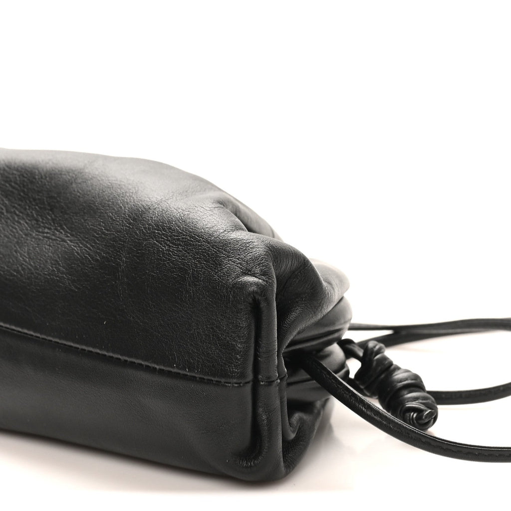 Butter Calfskin The Mini Pouch Black
