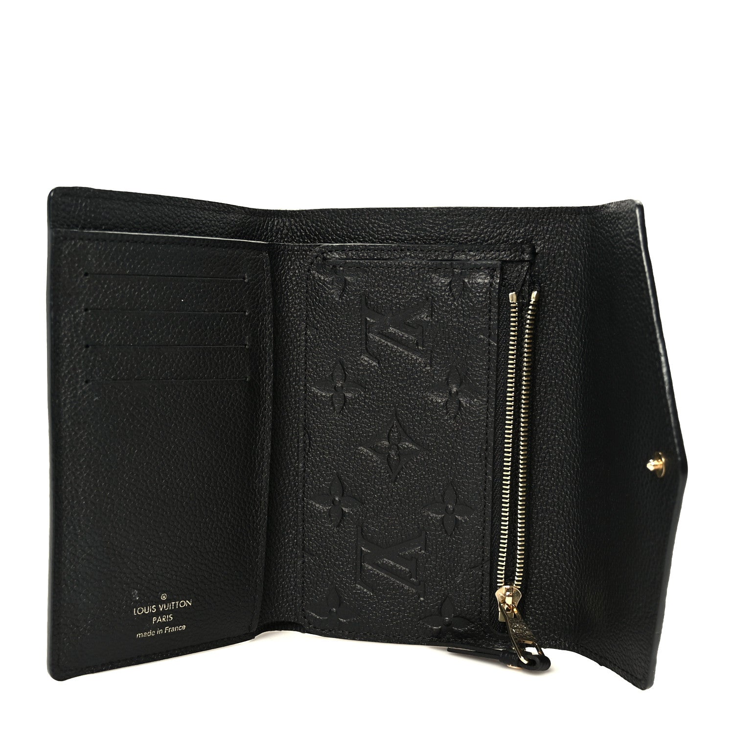 Empreinte Compact Curieuse Wallet Black