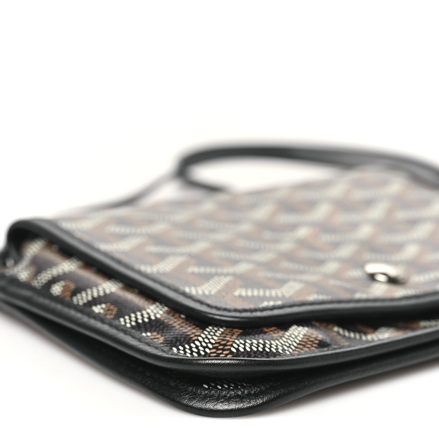 Goyardine Plumet Wallet Clutch Black