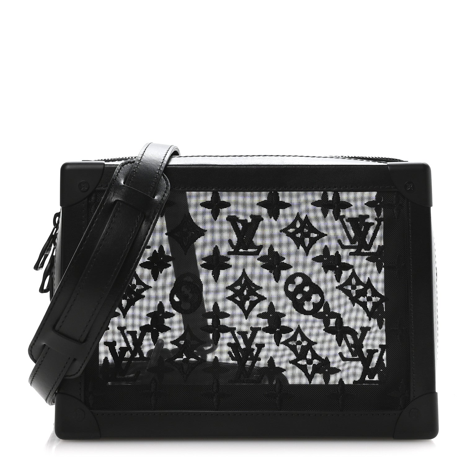 Monogram See Through Soft Trunk Black