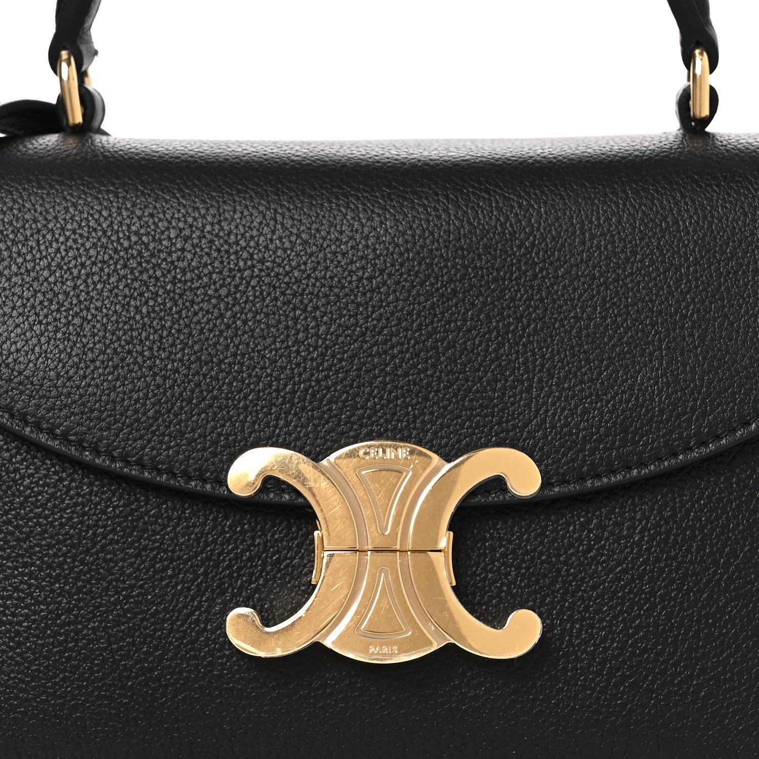 Supple Grained Calfskin Teen Nino Black
