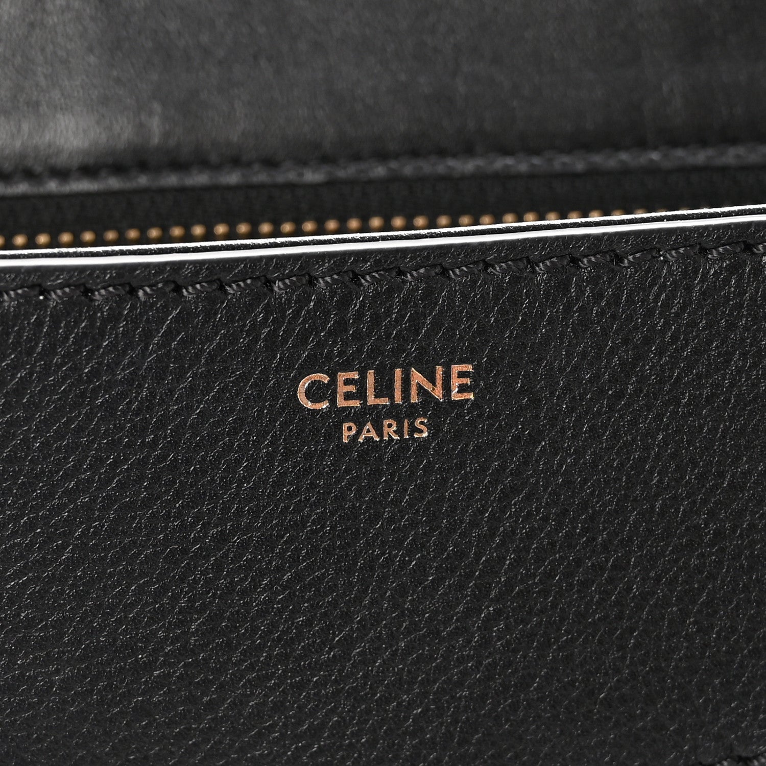 Supple Grained Calfskin Medium Polly Black