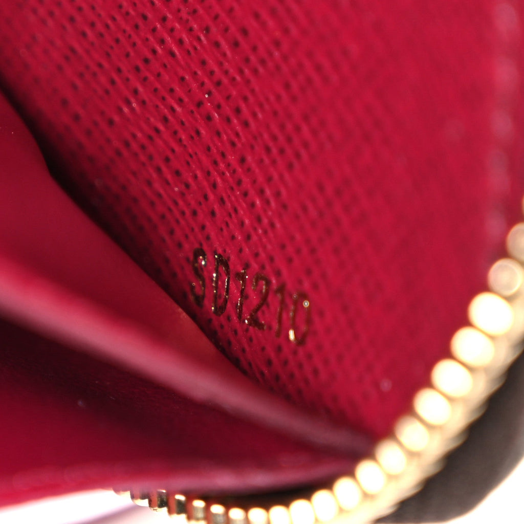 Monogram Clemence Wallet Fuchsia