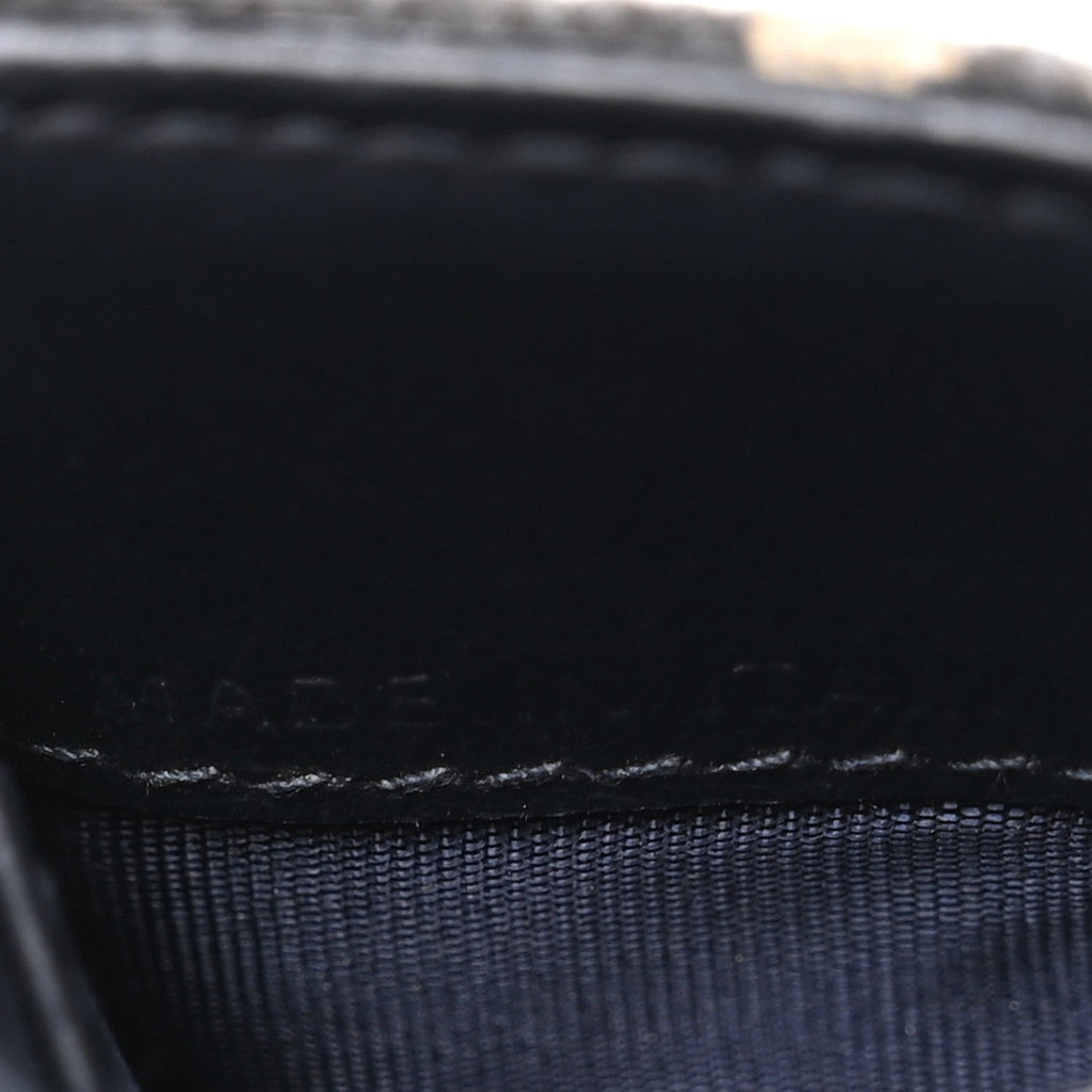 Oblique Saddle Lotus Wallet Blue