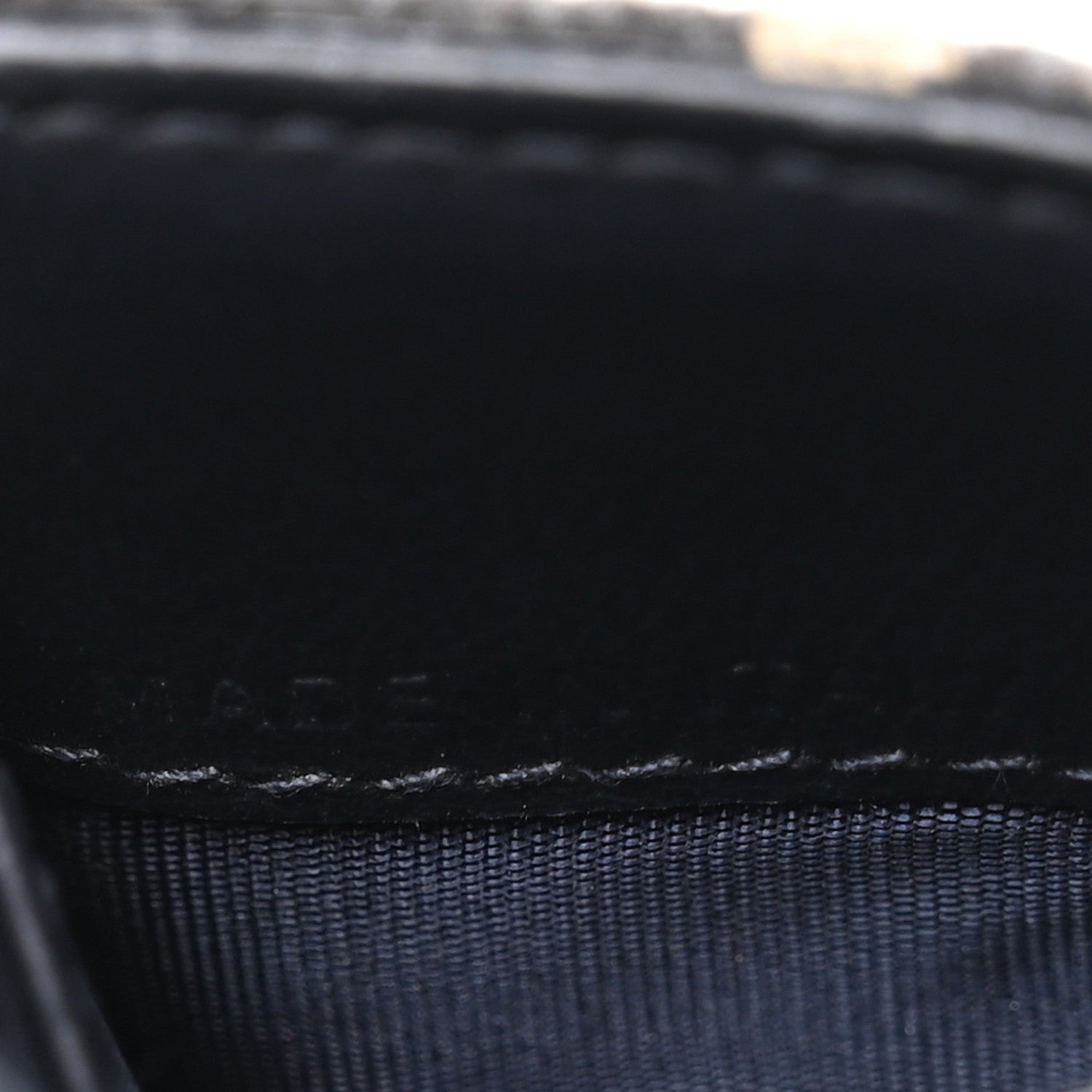 Oblique Saddle Lotus Wallet Blue