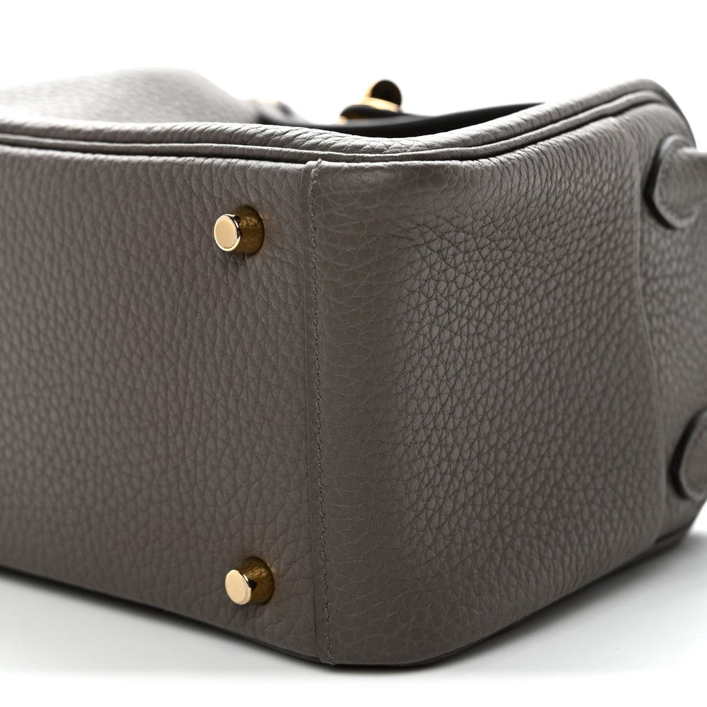 Taurillon Clemence Mini Lindy 20 Etain