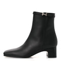Calfskin Hommage Ankle Boots 37.5 Black