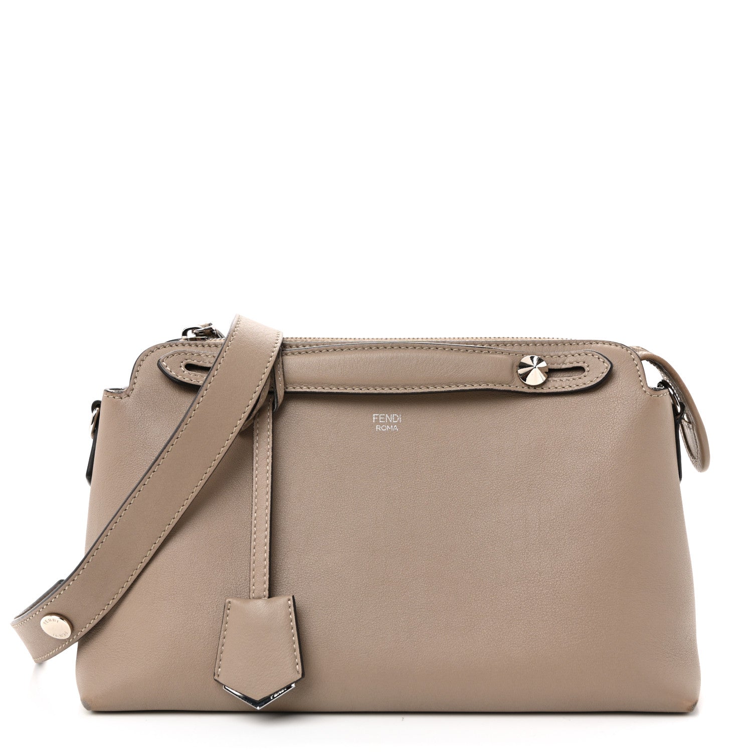 Vitello Dolce Medium By The Way Boston Bag Tortora