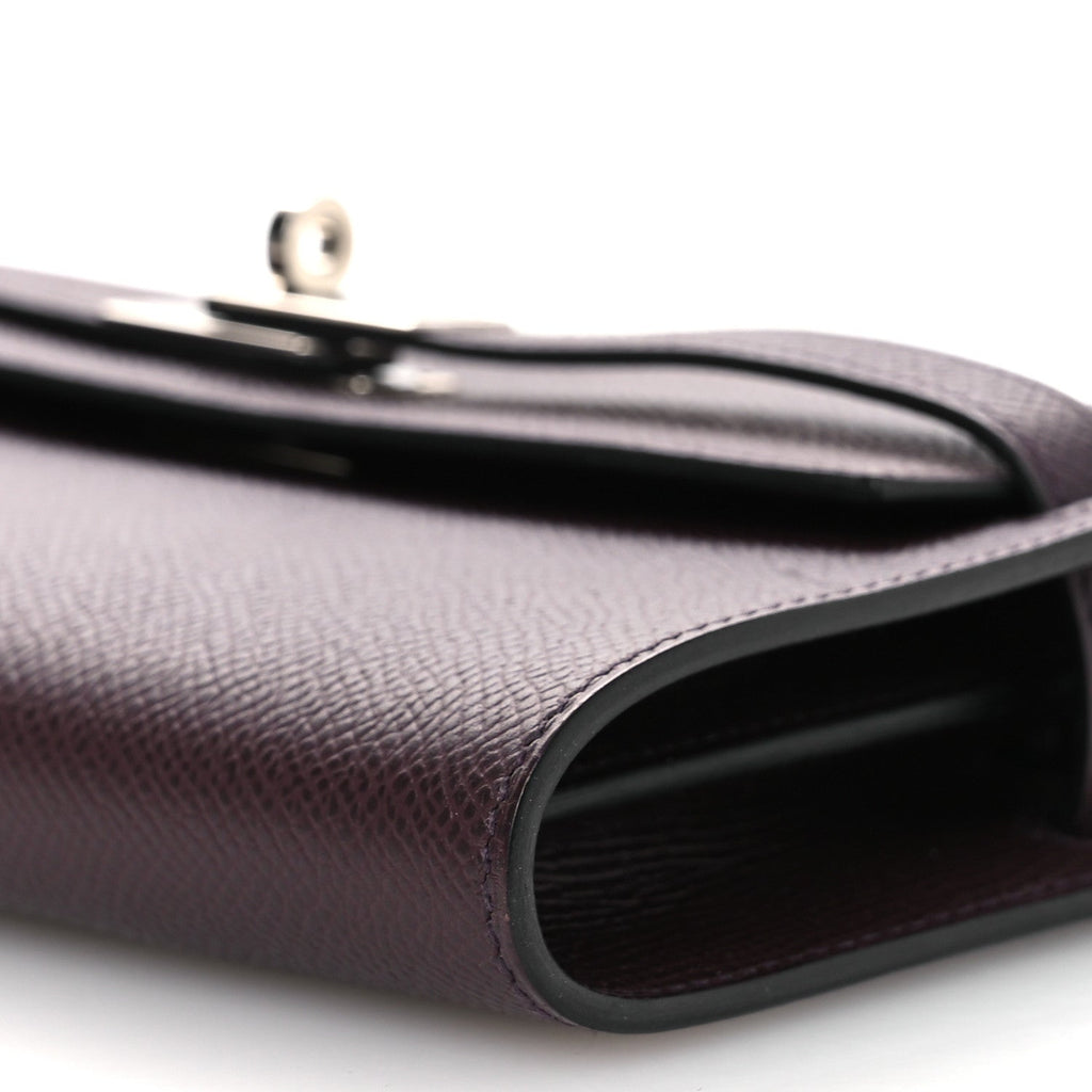 Epsom Kelly Wallet To Go Rouge Sellier