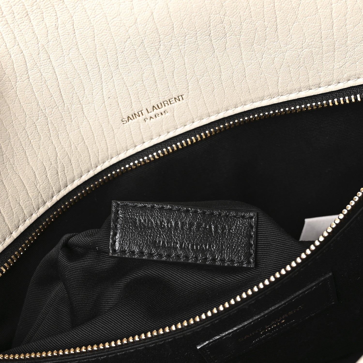 Grained Lambskin Monogram Large Niki Chain Satchel Crema Soft