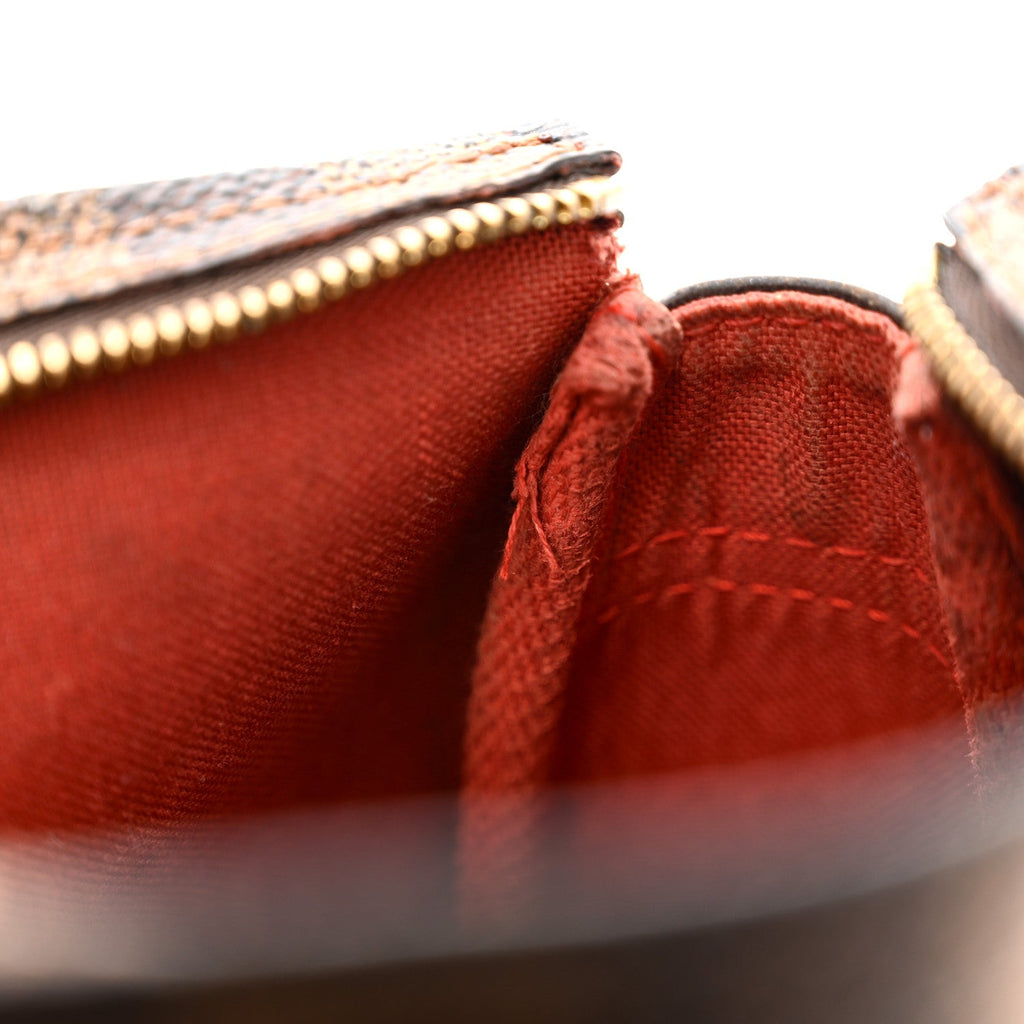 Damier Ebene Trousse Make Up Bag Pochette