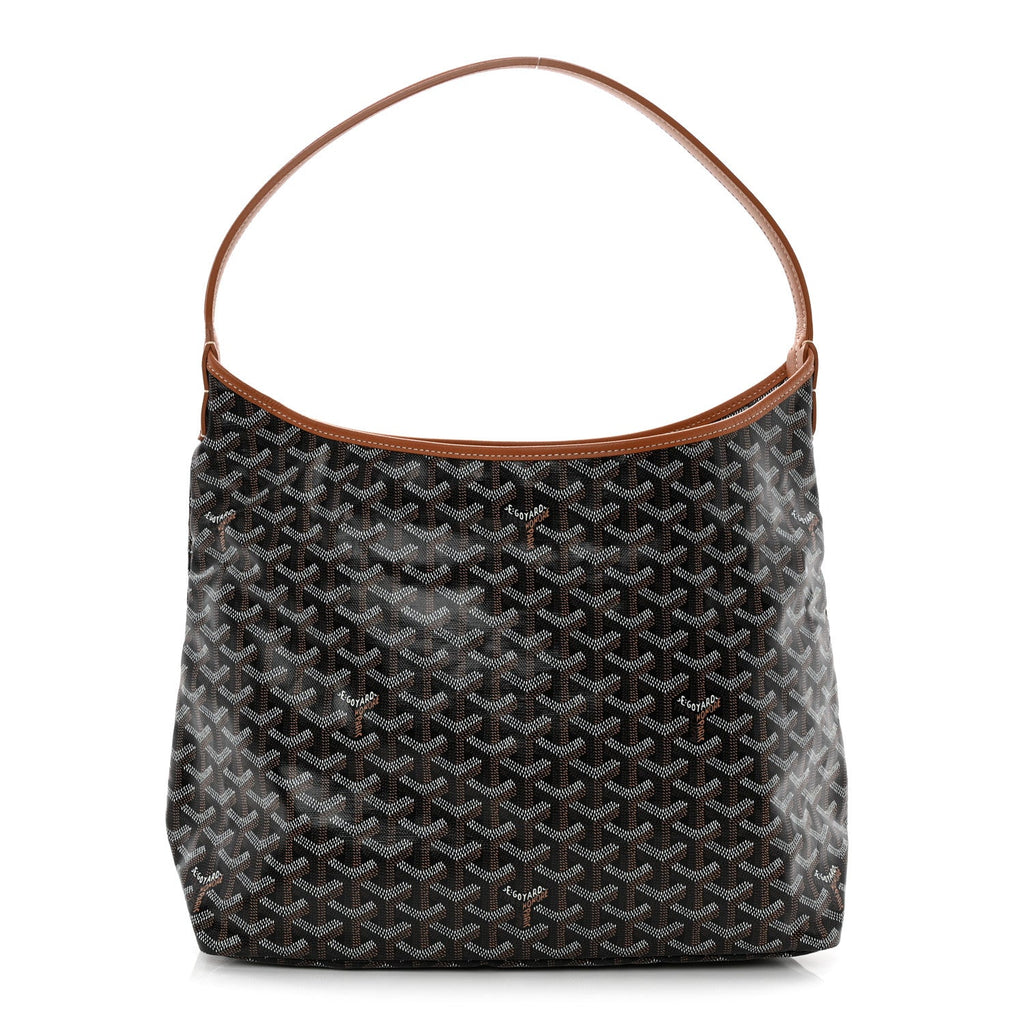 Goyardine Boheme Hobo Black Gold
