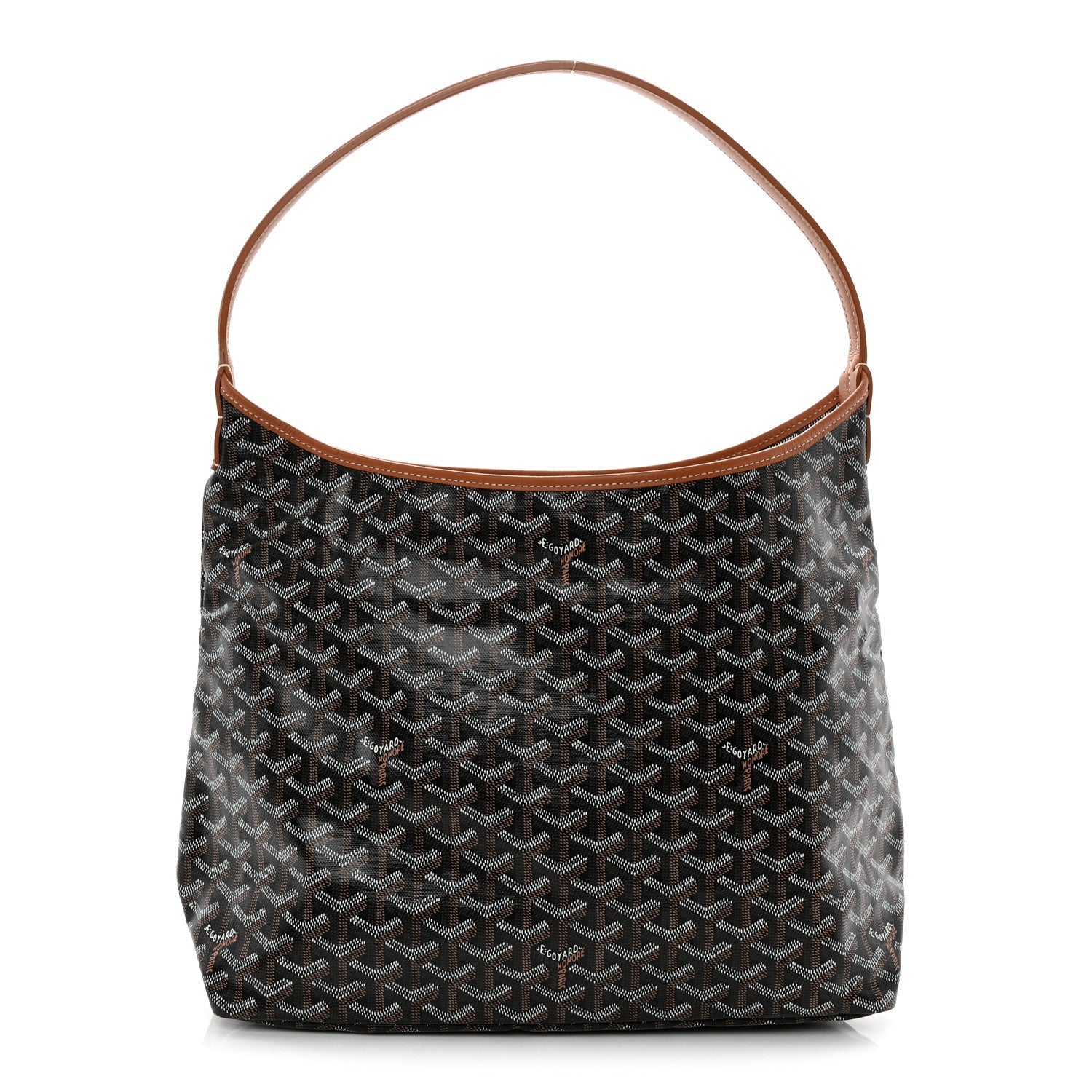 Goyardine Boheme Hobo Black Gold
