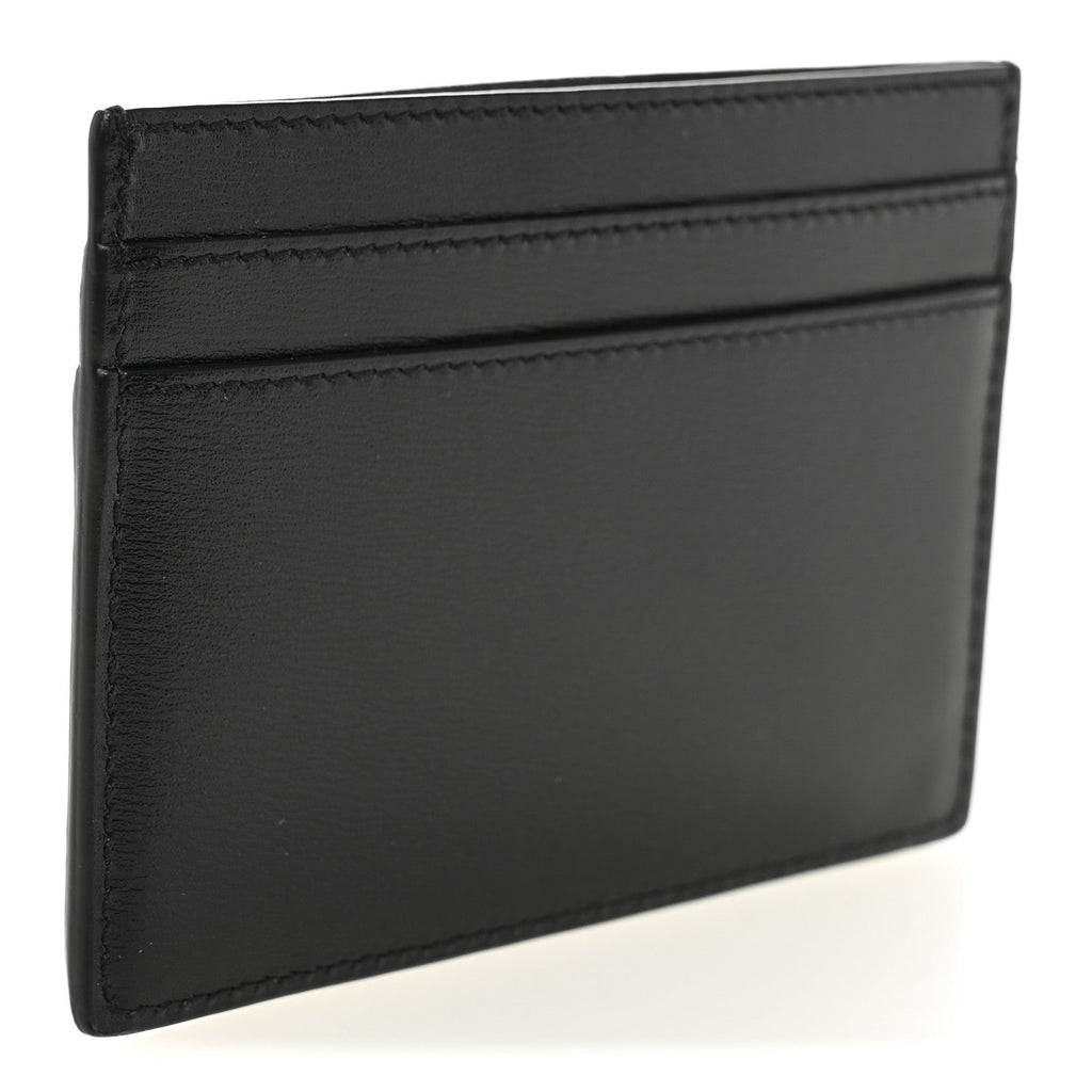 Calfskin Tiny Cassandre Credit  Case Black