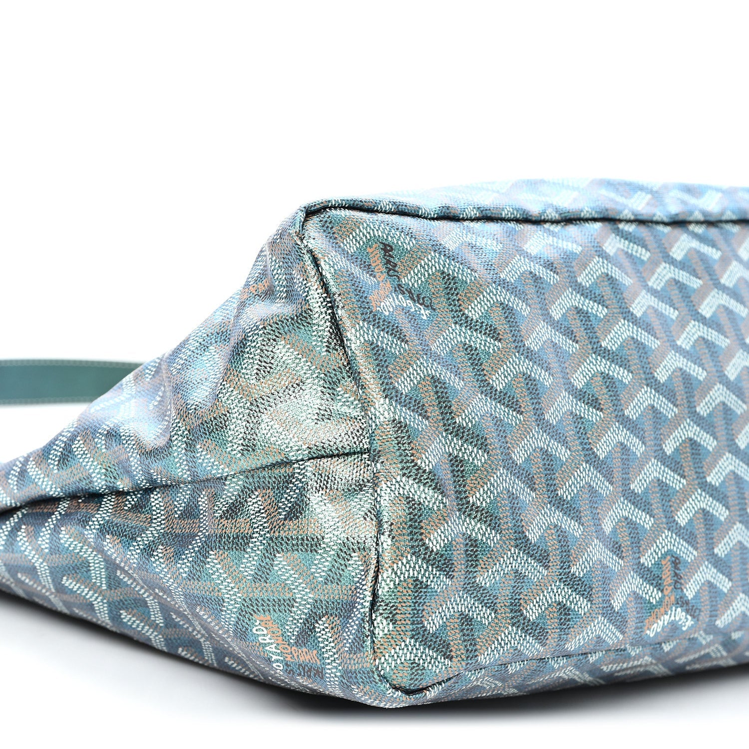 Iridescent Goyardine Boheme Hobo Pearly Green