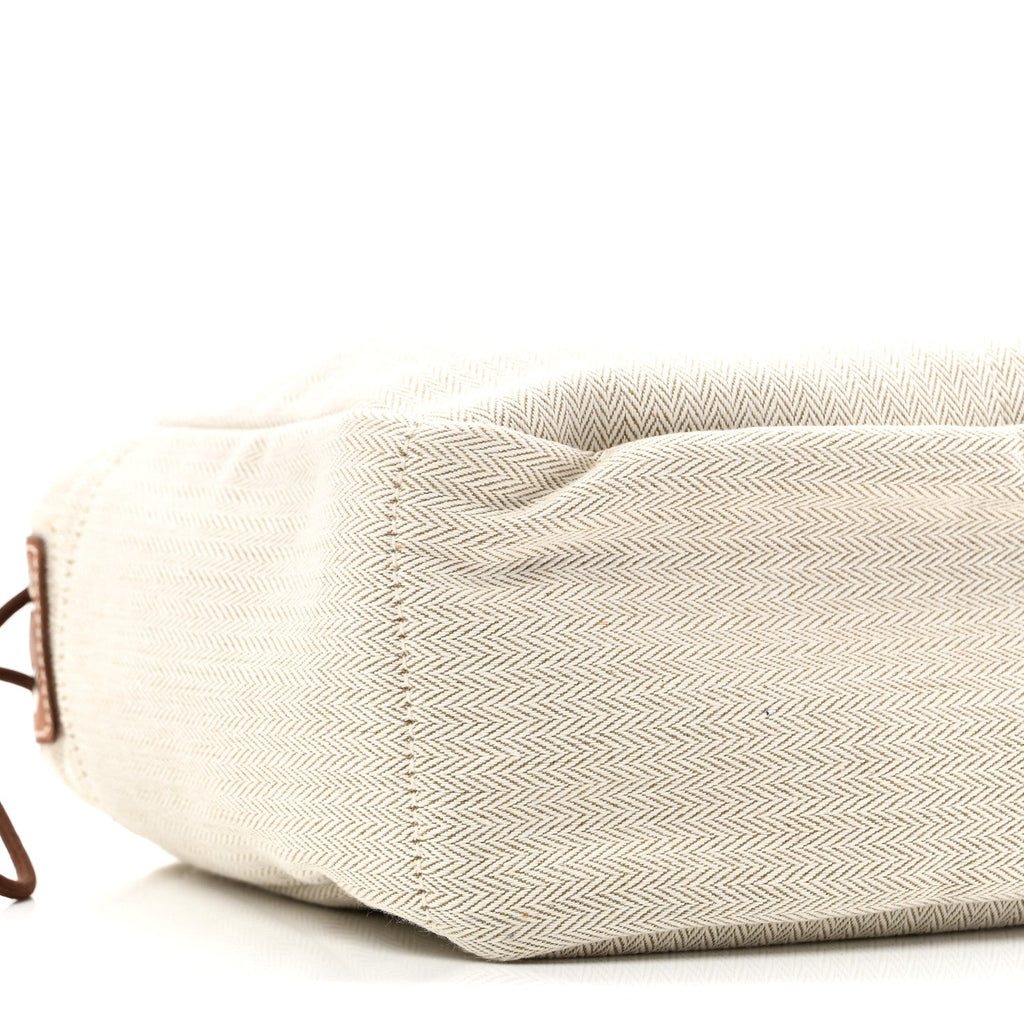 Canvas Barenia Fourbi 25 MM Pouch Naturel Fauve