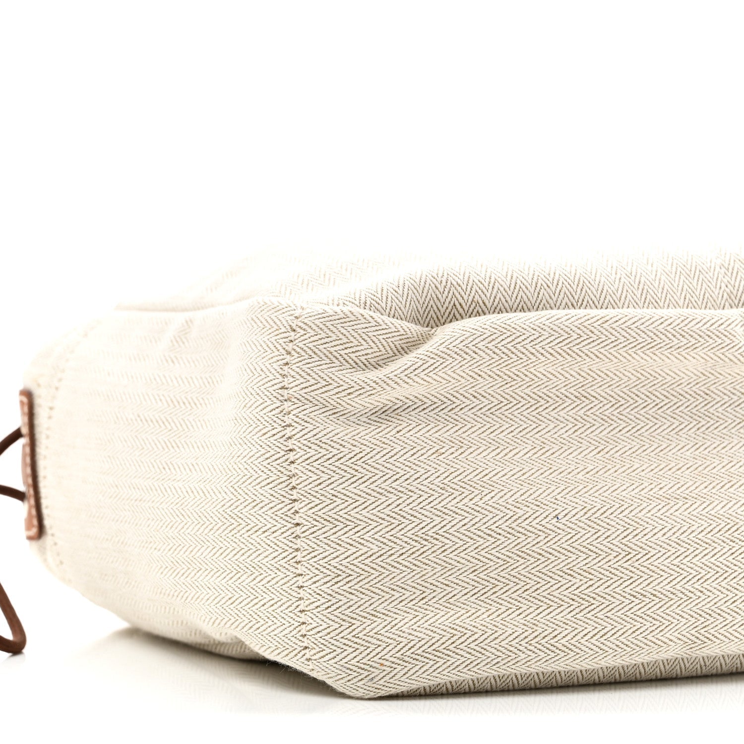 Canvas Barenia Fourbi 25 MM Pouch Naturel Fauve